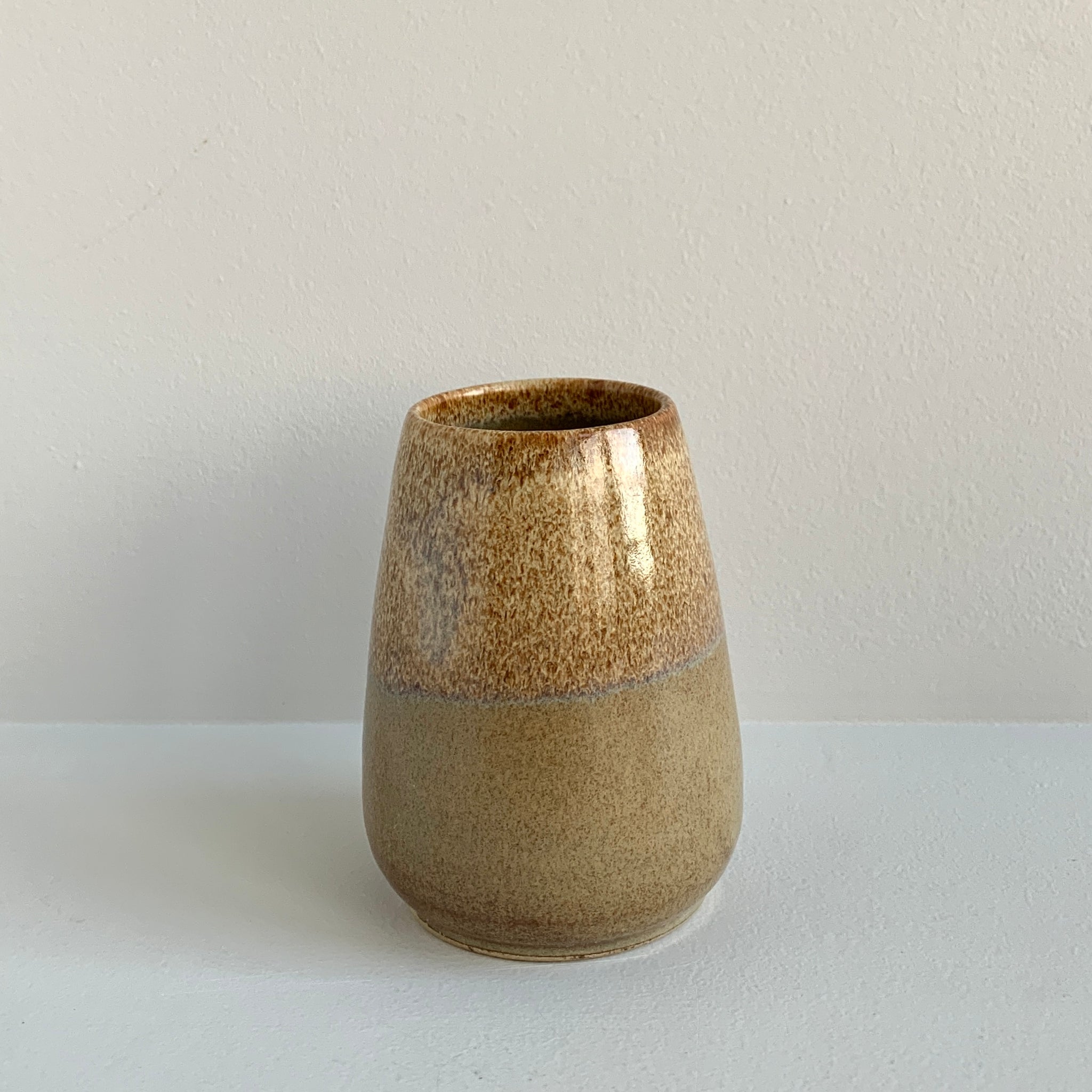 Tiny Vase, Honey Mustard