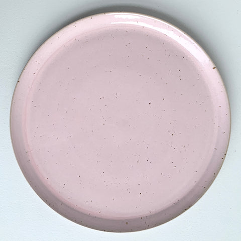 Large Plate, Candy Floss