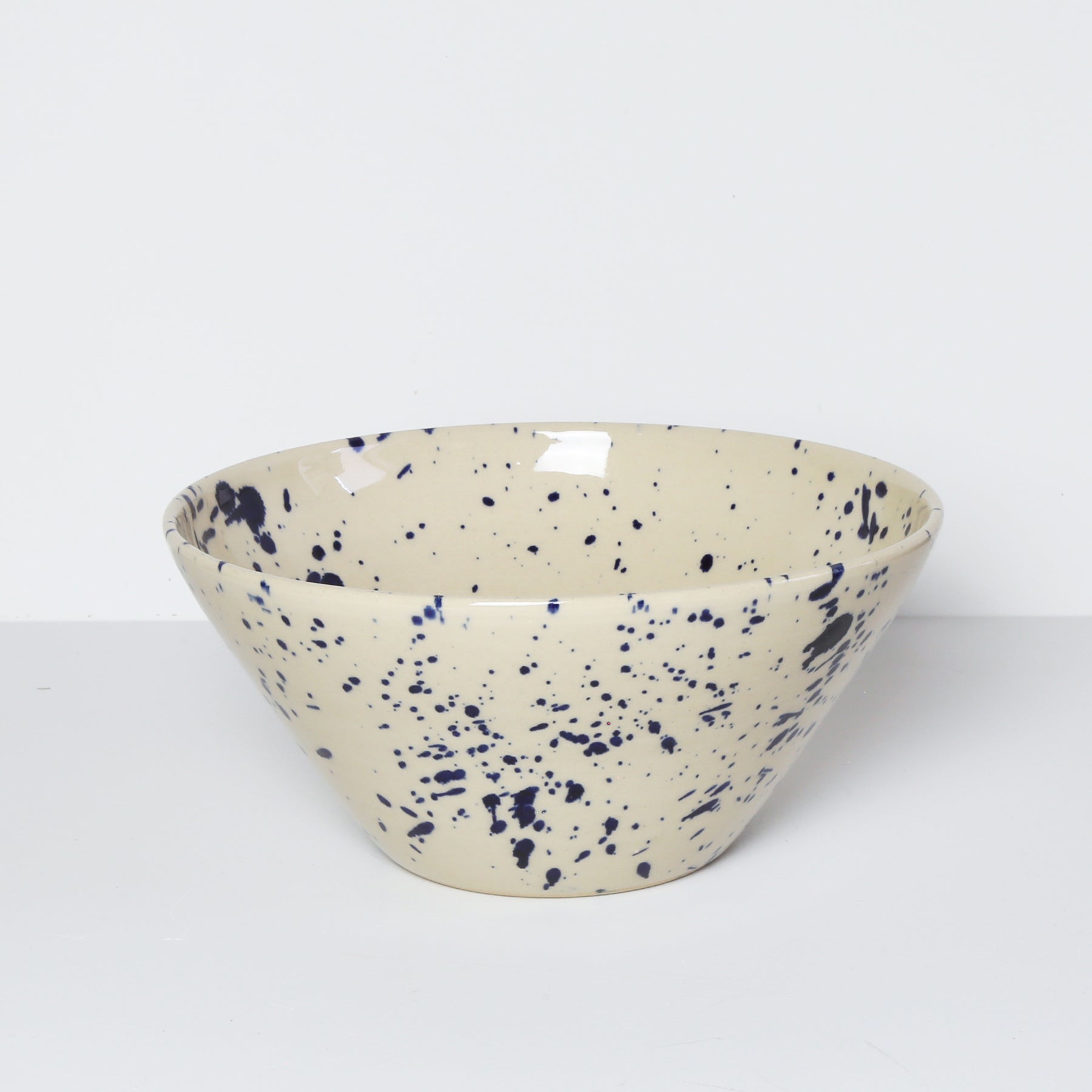 Medium Bowl, Blue Splash