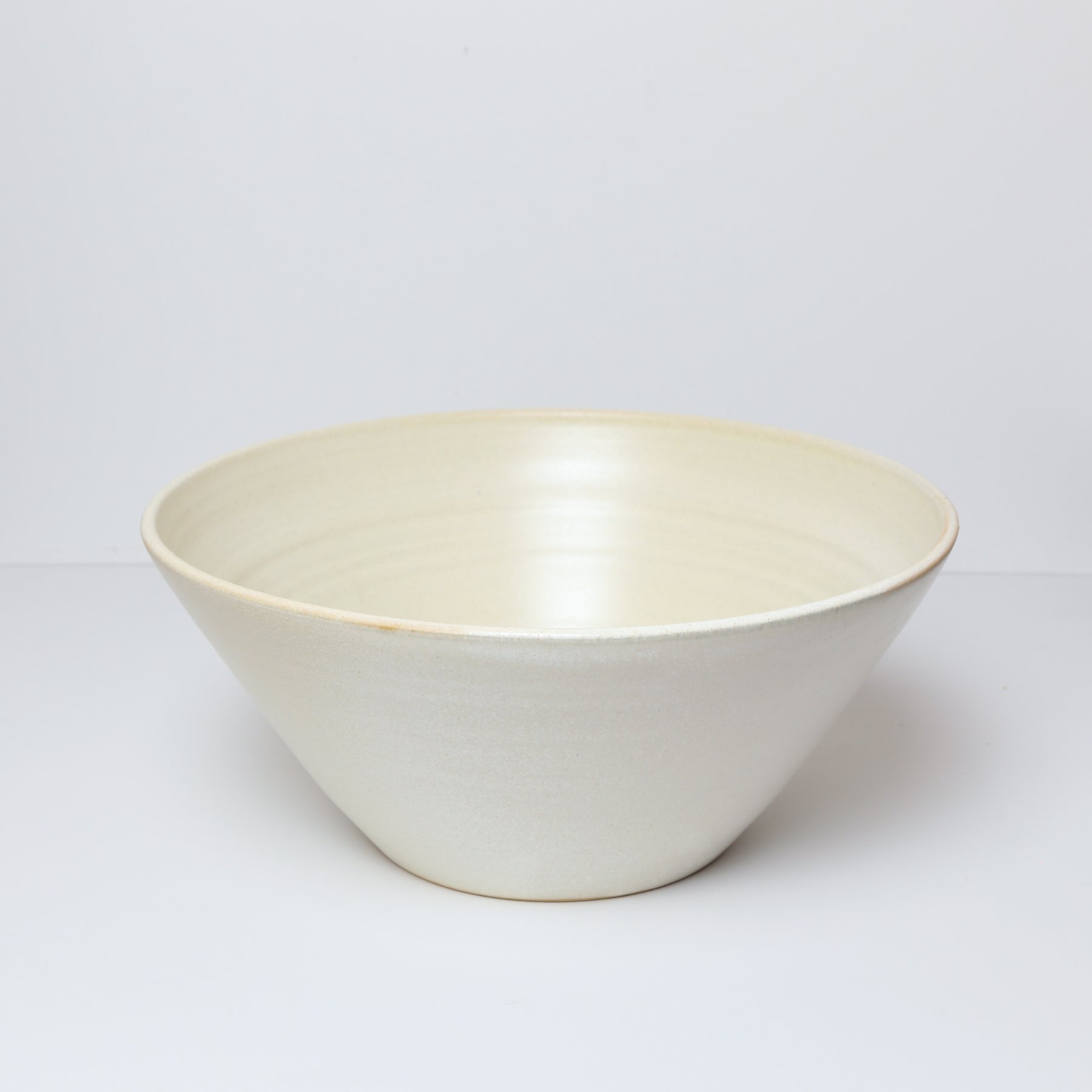 Medium Bowl, Creamy White