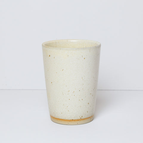 Tall Cup, Creamy White