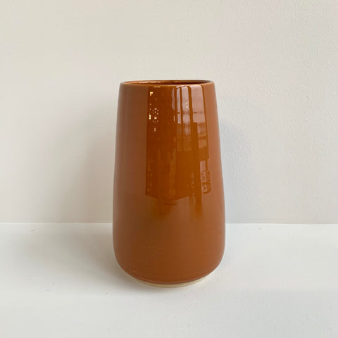 Small Vase, Caramel