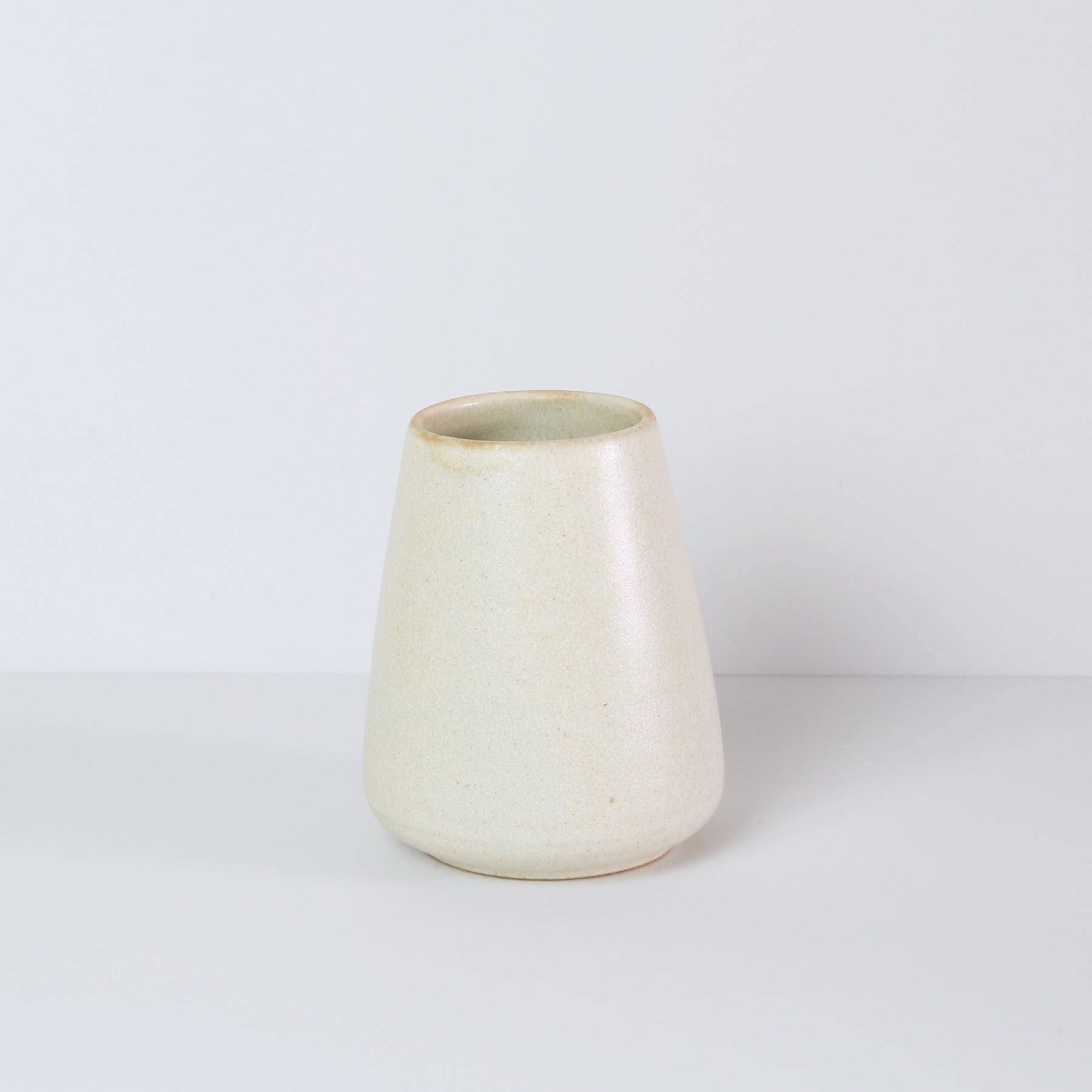 Tiny Vase, Creamy White
